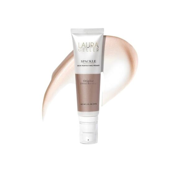 LAURA GELLER NEW YORK Spackle Primer Ethereal Rose Glow 2 oz. Super Size Makeup - Picture 1 of 6